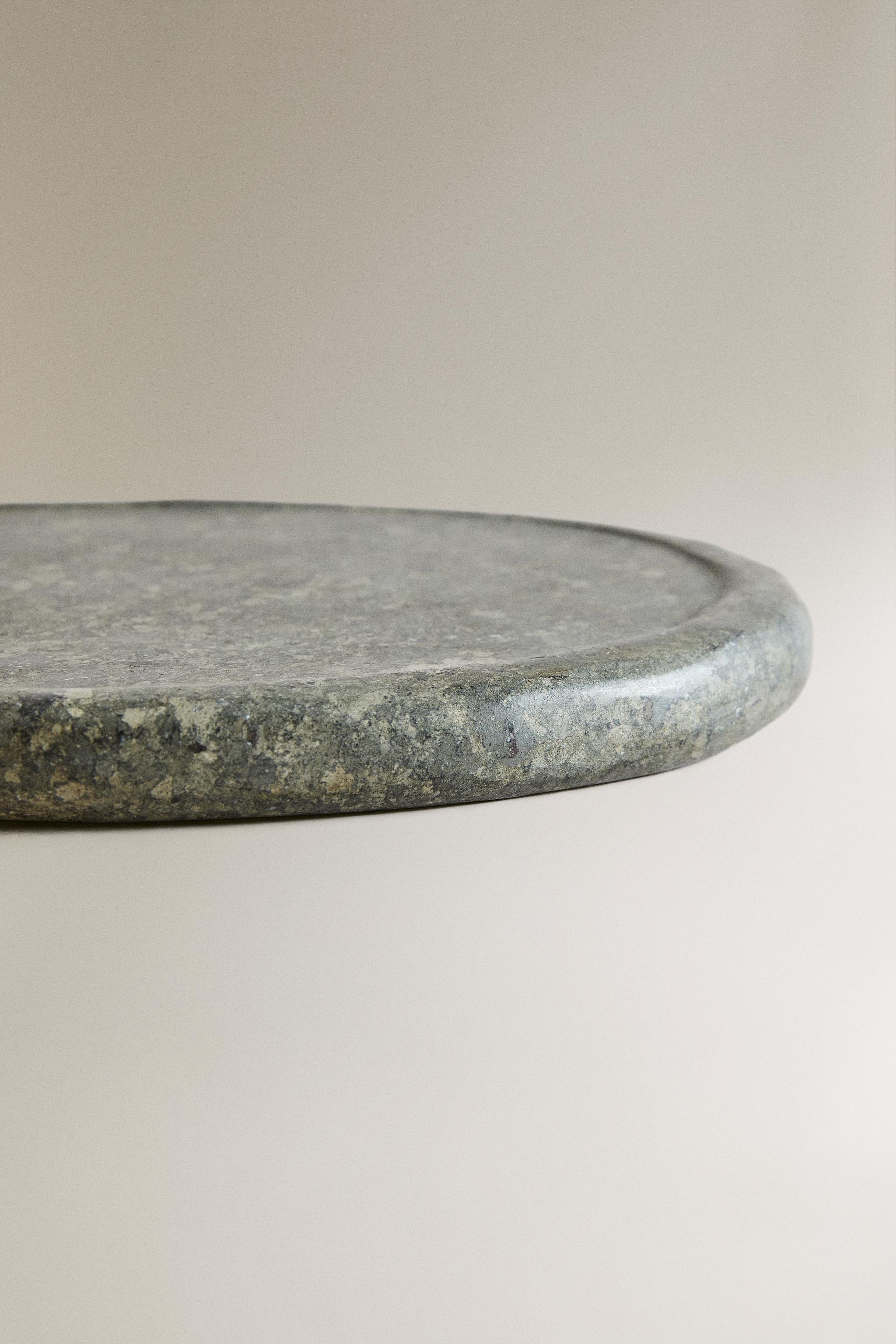 PLATEAU MARBRE VERDÂTRE